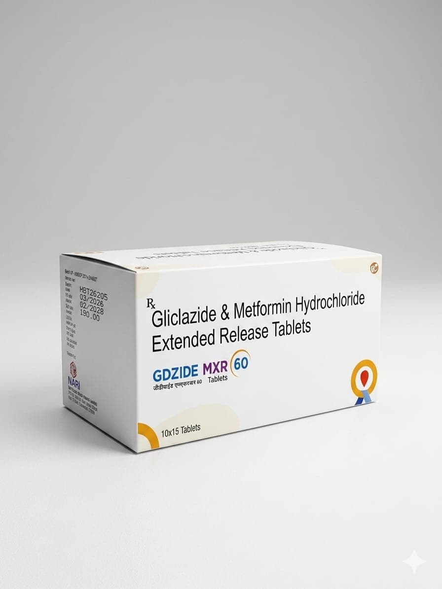 GDZIDE MXR 60 Tablets
